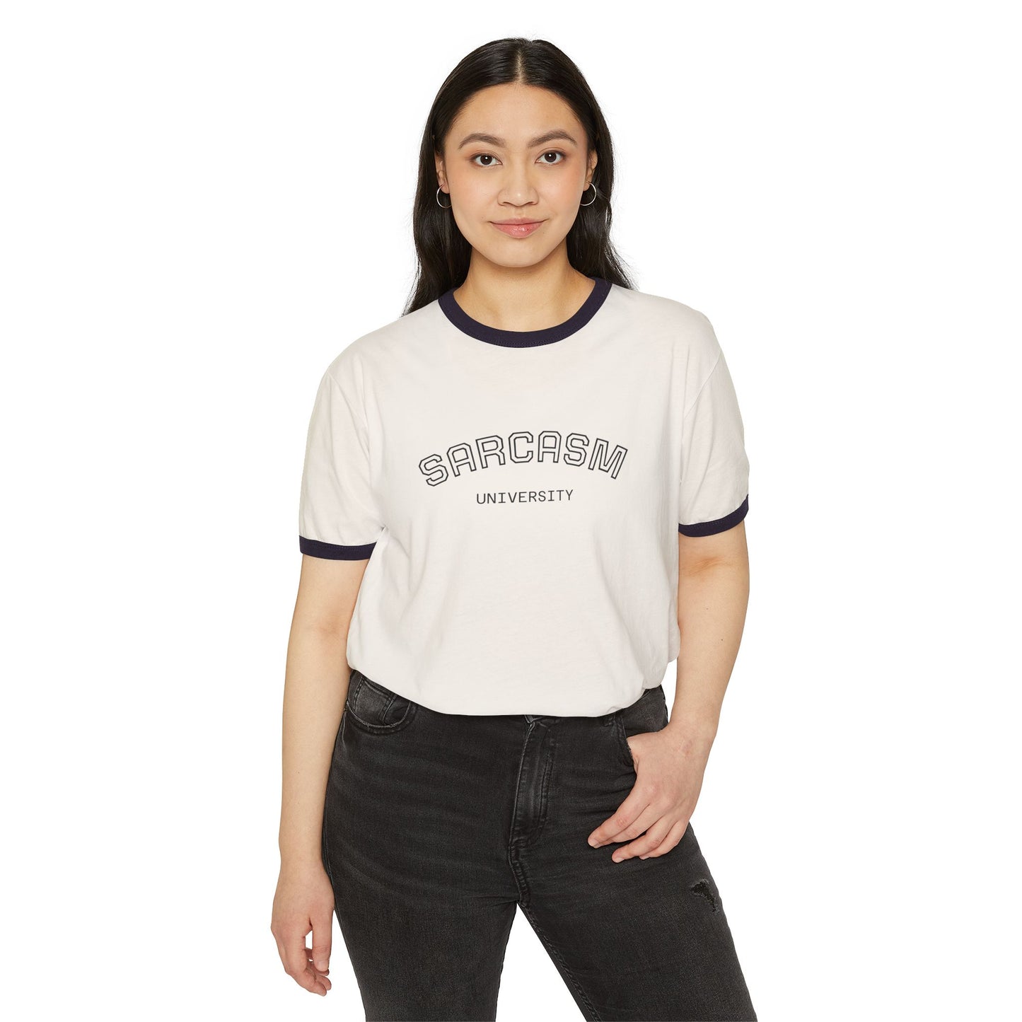 Unisex Cotton Ringer T-Shirt