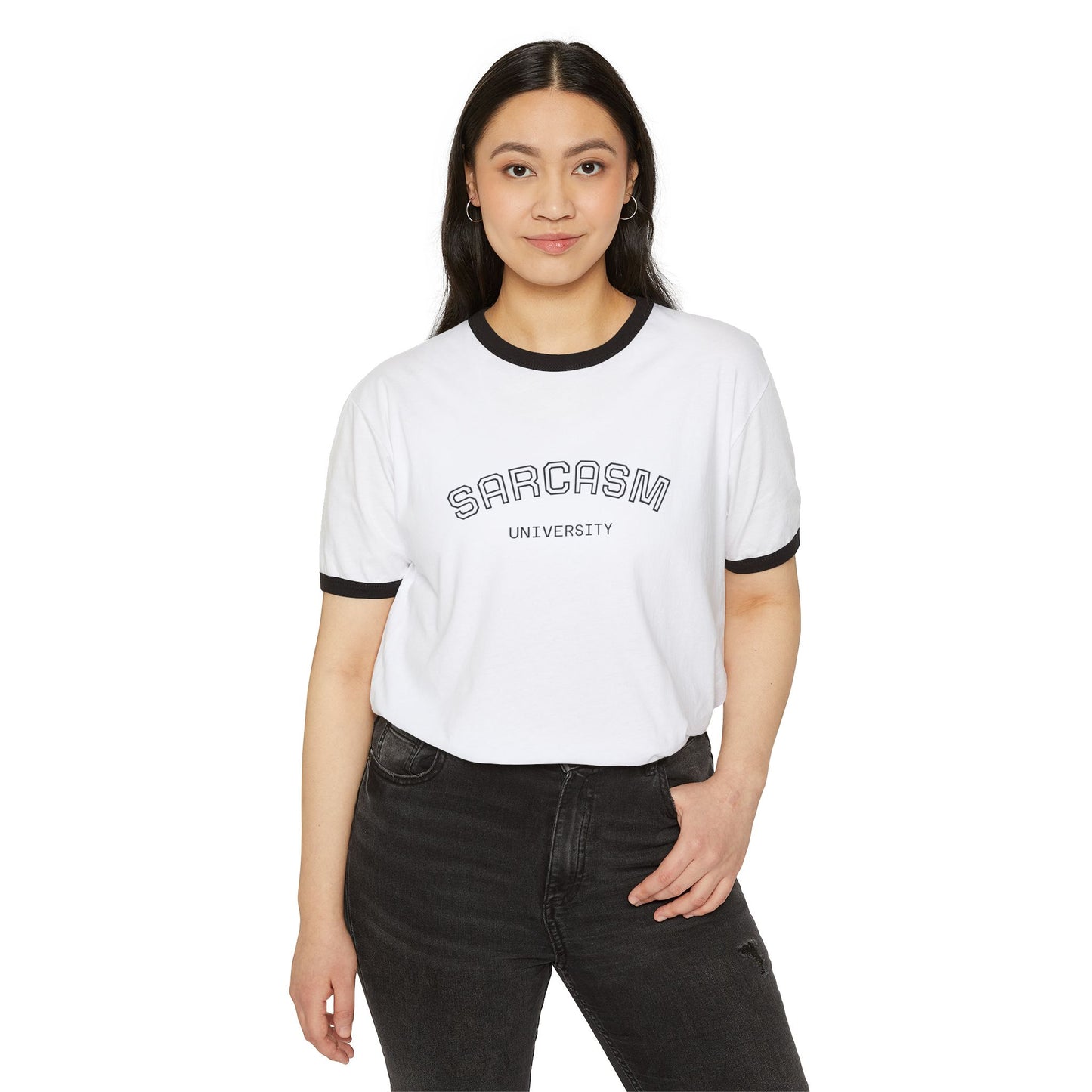 Unisex Cotton Ringer T-Shirt