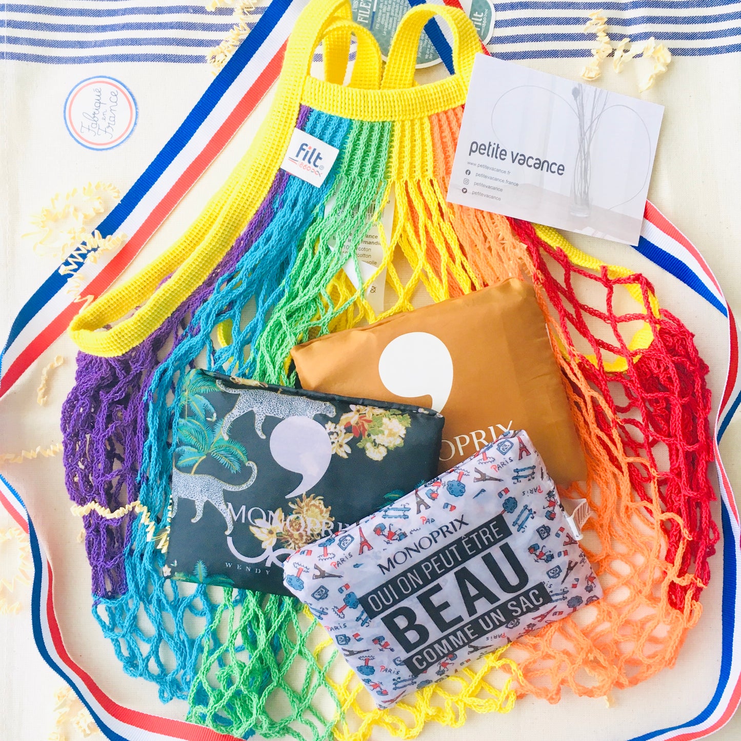 Gift Box Rainbow Bag